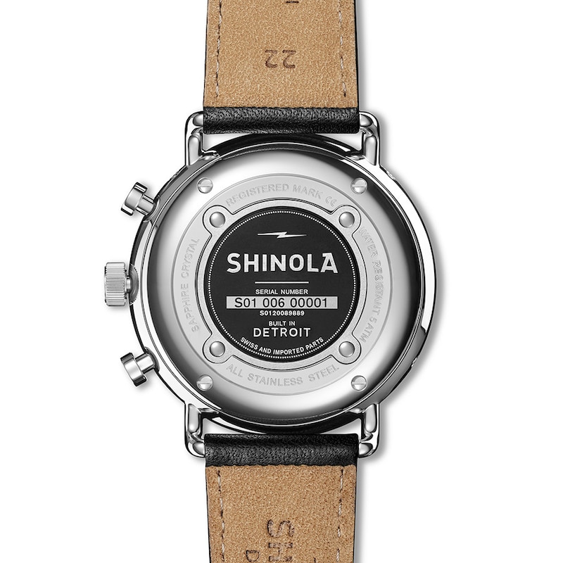 Shinola Canfield Sport 45mm Chronograph Watch S0120089889