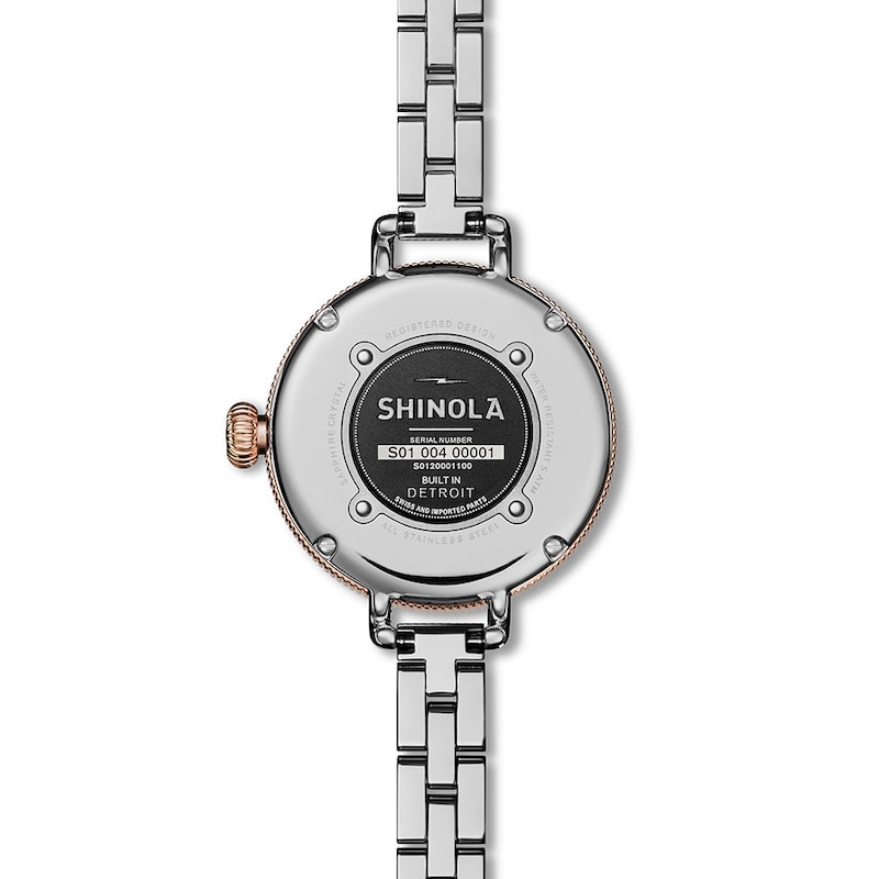 Shinola Birdy 34mm Watch S0120001100