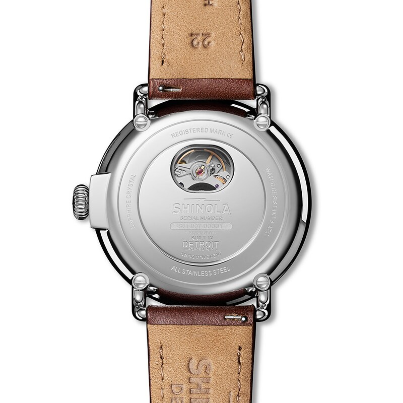 Main Image 4 of Shinola Runwell 45mm Automatic Watch S0120141492