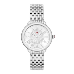 MICHELE Women's Serein Mid Stainless Steel Watch MWW21B000147