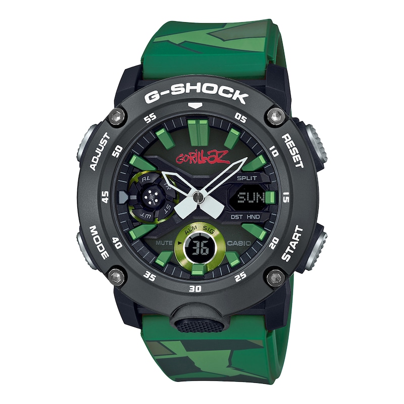 Main Image 1 of Casio G-SHOCK Gorillaz Men's Watch GA2000GZ-3A