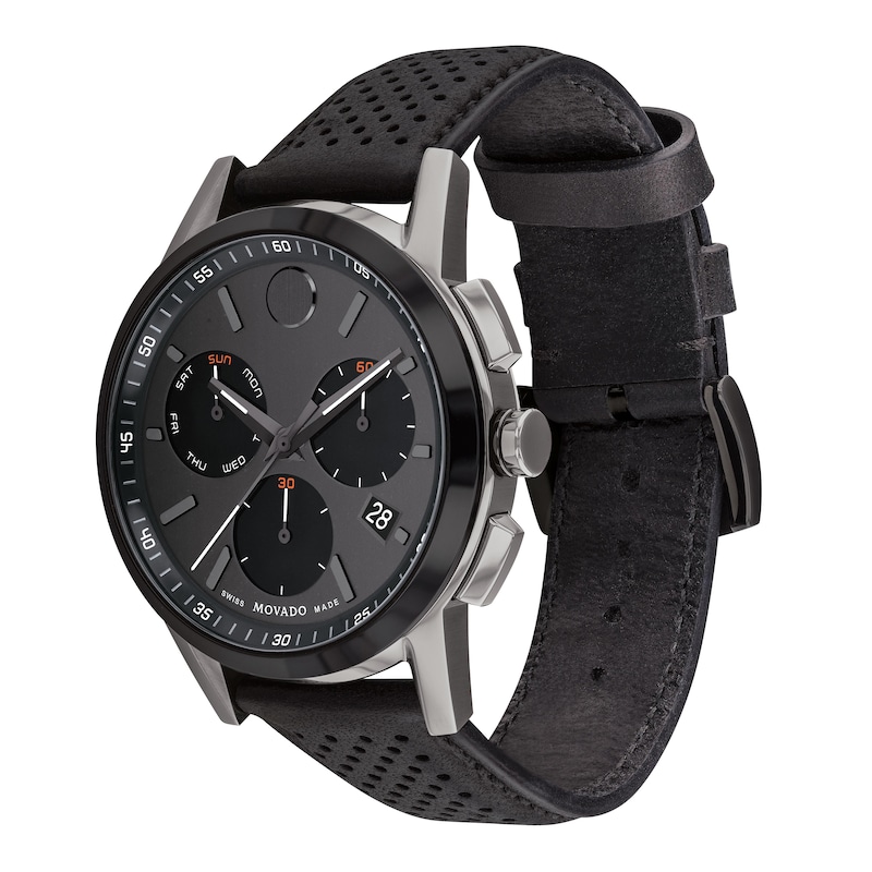 Main Image 2 of Movado Museum Sport Chronograph Men's Strap Watch 0607560