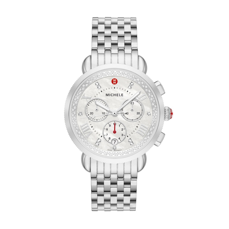 Main Image 1 of MICHELE Sporty Sport Sail Women's Chronograph Watch MWW01C000141
