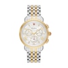 Thumbnail Image 1 of MICHELE Sporty Sport Sail Women's Chronograph 18K Gold-Plated Stainless Steel Watch MWW01C000142