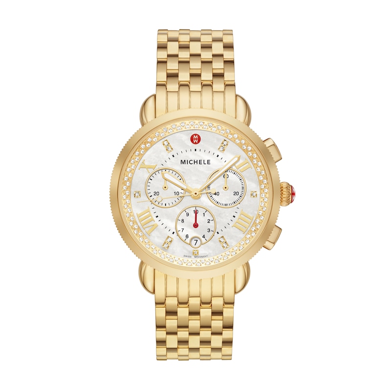 Main Image 1 of MICHELE Sporty Sport Sail Women's Chronograph Watch MWW01C000143