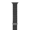 MICHELE Black Silicone Link Watch Strap MS20GP479001