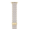 Thumbnail Image 3 of MICHELE Wheat Silicone Link Watch Strap MS20GP246269