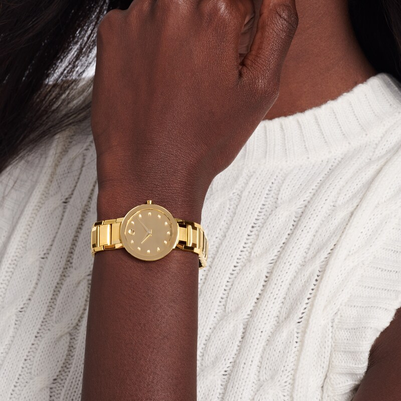 Main Image 4 of Movado Sapphire Women's Watch 0607550