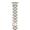 MICHELE 3-Link Watch Strap Two-Tone Stainless Steel MS20GS285048