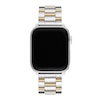 Thumbnail Image 2 of MICHELE 3-Link Apple Watch Strap Two-Tone Stainless Steel MS20GS285048