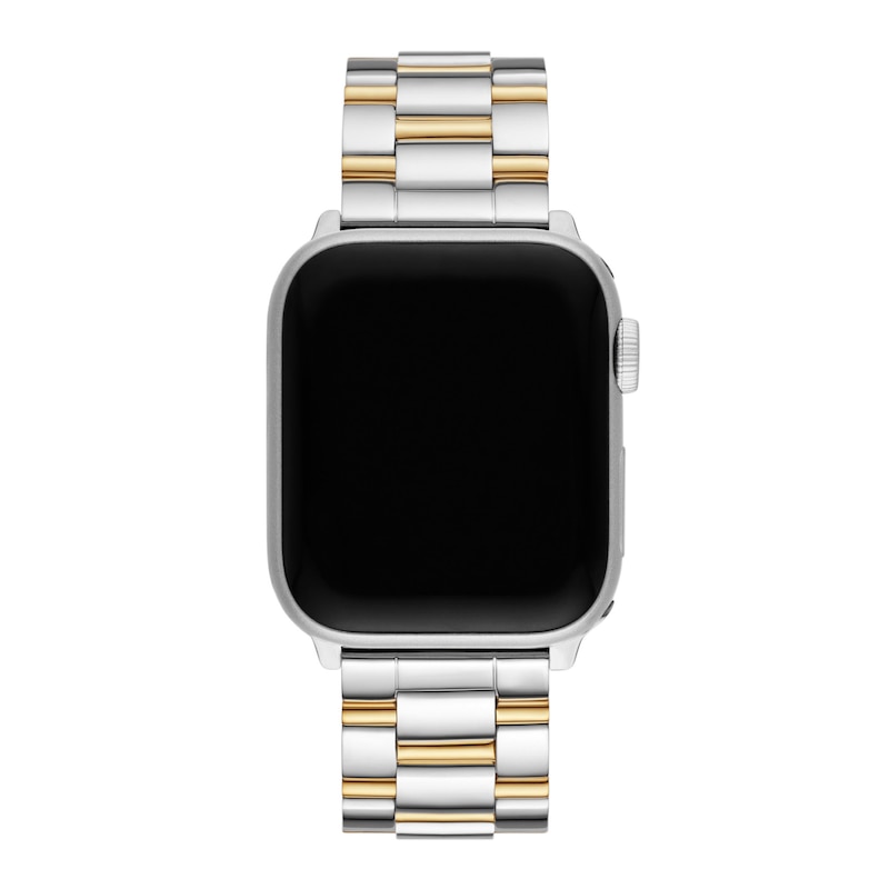Main Image 2 of MICHELE 3-Link Apple Watch Strap Two-Tone Stainless Steel MS20GS285048