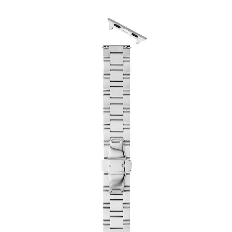 Main Image 4 of MICHELE 3-Link Apple Watch Strap Two-Tone Stainless Steel MS20GS285048