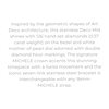 Thumbnail Image 4 of MICHELE Women's Deco Mid Stainless Steel Watch MWW06V000122