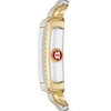 Thumbnail Image 2 of MICHELE Women's Deco Mid Two-Tone 18K Gold-Plated Diamond Stainless Steel Watch MWW06V000123
