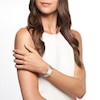 Thumbnail Image 3 of MICHELE Women's Deco Mid Two-Tone 18K Gold-Plated Diamond Stainless Steel Watch MWW06V000123