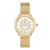 Thumbnail Image 1 of MICHELE Women's Serein Mid 18k Gold-Plated Stainless Steel Watch MWW21B000160