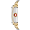 Thumbnail Image 2 of MICHELE Women's Deco Madison Two-Tone 18K Gold-Plated Stainless Steel Watch MWW06T000236