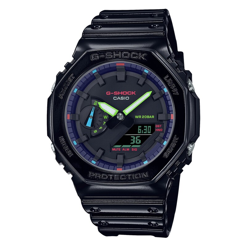Main Image 1 of Casio G-SHOCK Classic Men's Watch GA2100RGB-1A