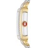 Thumbnail Image 2 of MICHELE Women's Deco Mid Two-Tone 18K Gold-Plated Stainless Steel Watch MWW06V000129