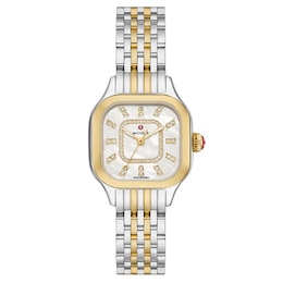 MICHELE Women's Meggie Two-Tone 18K Gold-Plated Stainless Steel Watch MWW33B000009
