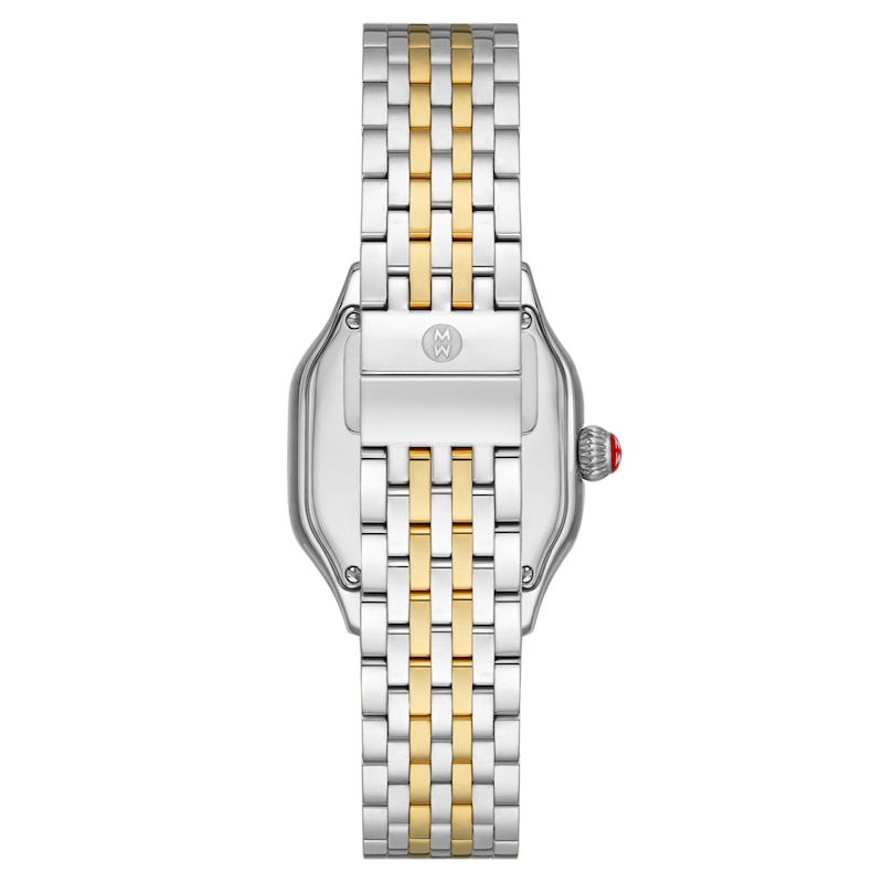 Main Image 2 of MICHELE Women's Meggie Two-Tone 18K Gold-Plated Stainless Steel Watch MWW33B000009