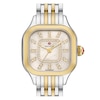 Thumbnail Image 4 of MICHELE Women's Meggie Two-Tone 18K Gold-Plated Stainless Steel Watch MWW33B000009