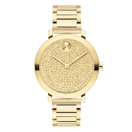 Movado BOLD Evolution Crystal Women's Watch 3601152