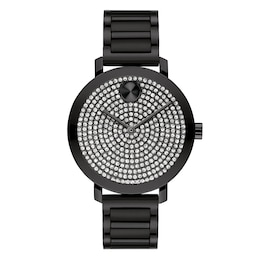 Movado BOLD Evolution Crystal Women's Watch 3601153