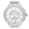 Thumbnail Image 4 of MICHELE Serein Stainless Steel Diamond Watch MWW21A000068
