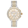 Thumbnail Image 0 of MICHELE Serein Two-Tone 18K Gold-Plated Diamond Watch MWW21A000069