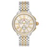 Thumbnail Image 0 of MICHELE Serein Two-Tone 18K Gold-Plated Diamond Watch MWW21A000069