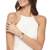 Thumbnail Image 3 of MICHELE Serein 18K Gold-Plated Diamond Watch MWW21A000070