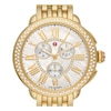 Thumbnail Image 3 of MICHELE Serein 18K Gold-Plated Diamond Watch MWW21A000070