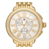 Thumbnail Image 4 of MICHELE Serein 18K Gold-Plated Diamond Watch MWW21A000070