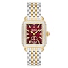 Thumbnail Image 1 of MICHELE Deco Mid Two-Tone 18K Gold-Plated Diamond Watch MWW06V000130