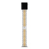 Thumbnail Image 3 of MICHELE 38mm Apple Watch Strap Tri-Tone Stainless Steel MS20AM0004