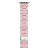 Thumbnail Image 1 of MICHELE 38mm Apple Link Watch Strap Rose-Silicone Stainless Steel MS20AS0006