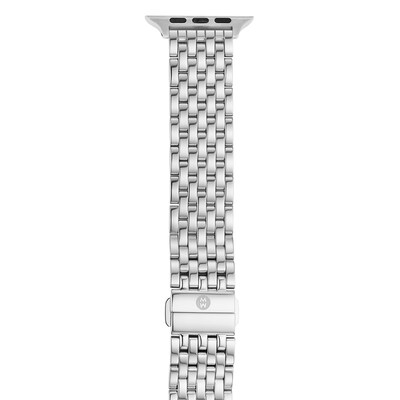MICHELE 38mm Apple Link Watch Strap Stainless Steel MS20GL235009