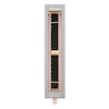 Thumbnail Image 3 of MICHELE 38mm Apple Link Watch Strap Black-Silicone Gold-Tone Stainless Steel MS20GN246001
