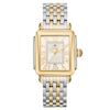 Thumbnail Image 1 of MICHELE Women's Deco Madison Two-Tone 18K Gold-Plated Stainless Steel Watch MWW06T000147
