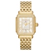 Thumbnail Image 1 of MICHELE Women's Deco Madison 18k Gold-Plated Stainless Steel Watch MWW06T000161