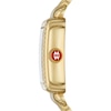 Thumbnail Image 3 of MICHELE Women's Deco Madison 18k Gold-Plated Stainless Steel Watch MWW06T000161