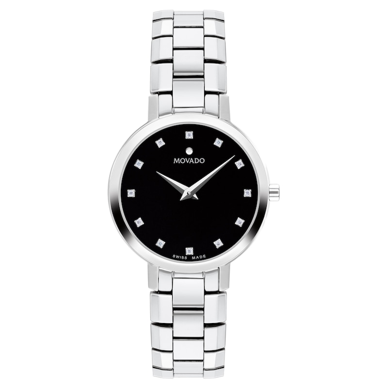 Main Image 1 of Movado Faceto Diamond Women's Watch 0607866