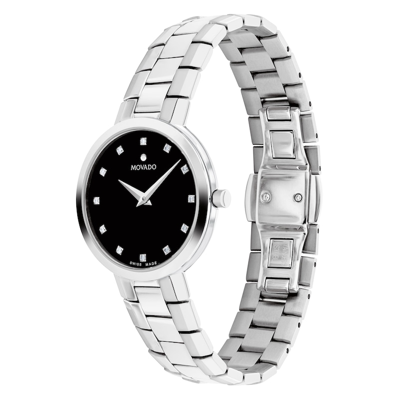 Main Image 2 of Movado Faceto Diamond Women's Watch 0607866