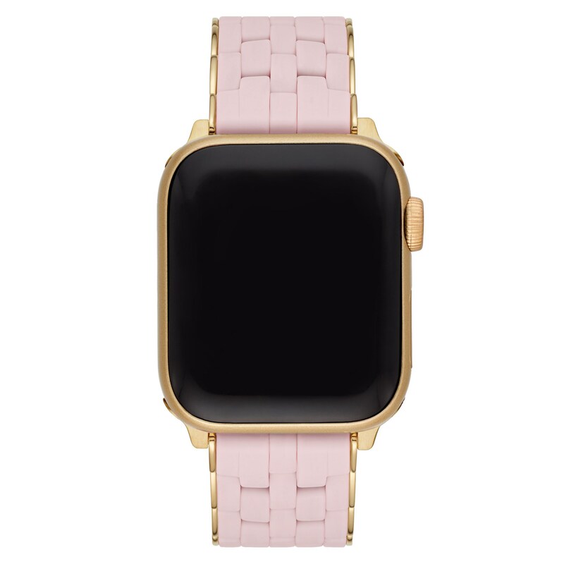 Main Image 1 of MICHELE Peony Pearlized Silicone Apple Watch Strap MS20AS0014