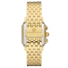 Thumbnail Image 3 of MICHELE Women's Deco Diamond Chronograph 18K Gold-Plated Stainless Steel Watch MWW06A000806