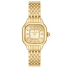Thumbnail Image 1 of MICHELE Women's Meggie High Shine 18k Gold-Plated Stainless Steel Watch MWW33B000013