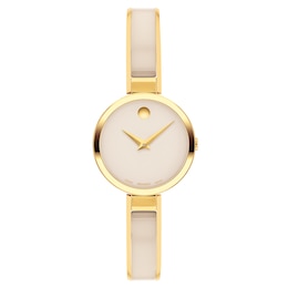 Movado Moda Ceramic Bangle Women's Watch 0607867