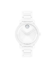 Movado BOLD Evolution 2.0 White Ceramic Women's Watch 3601233