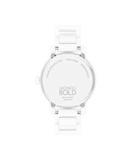 Movado BOLD Evolution White Ceramic Women's Watch 3601233 Jared